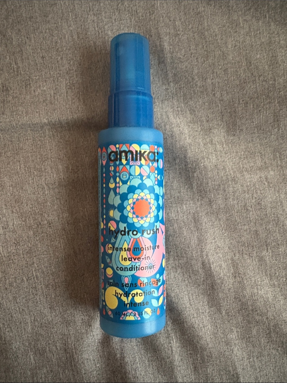 Amika Hydro Rush Leave In Conditioner 2 oz Bottle